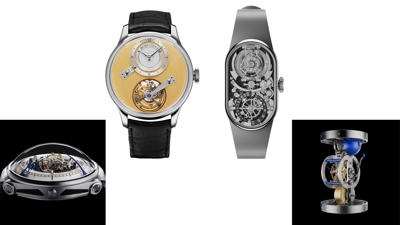 The four timepieces that have won a prize for their brand on its only appearance at the Grand Prix d'Horlogerie de Genève