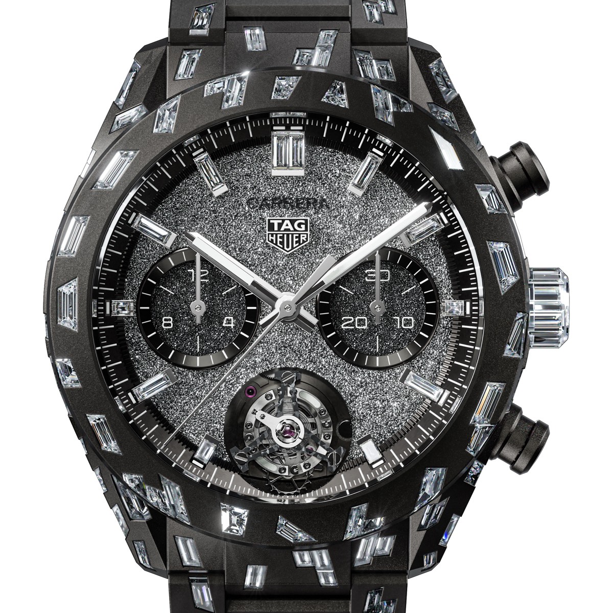 The TAG Heuer Carrera Plasma Tourbillon Nanograph